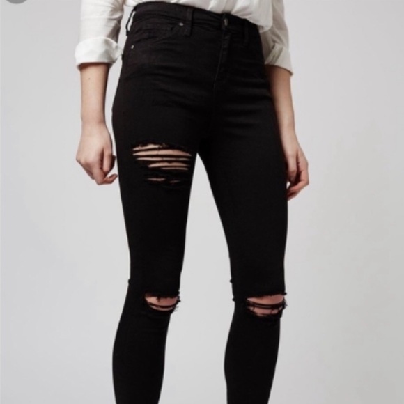 Topshop Denim - TOPSHOP Jamie Moto Jeans